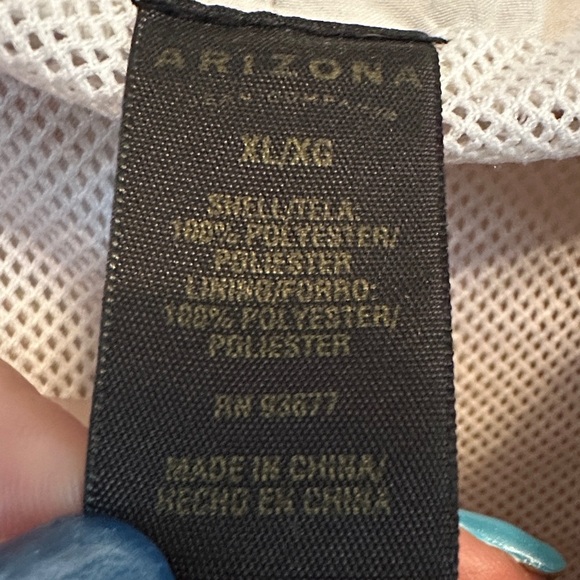 Arizona Jean Company Floral Orange and White Swim Trunks - Picture 6 of 6